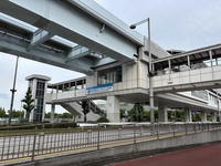 ゆりかもめ　東京国際クルーズターミナル駅画像