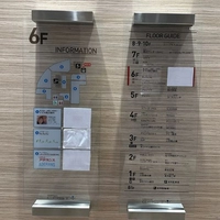 6F　①各店舗前／②エレベーターホール画像