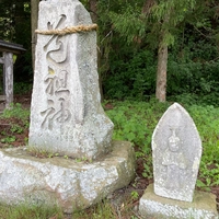安坂神社の馬頭観音画像