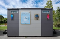 自己完結型リサイクル水洗トイレ画像