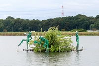 河童のモニュメント画像