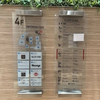 4F　①各店舗前／②エレベーターホール画像