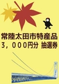 【チャレンジ賞】「市特産品詰め合わせ３，０００円分」抽選応募券画像