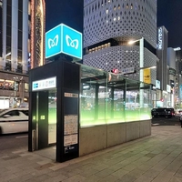 東京地下鉄　銀座駅画像