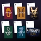 Set of 6 postcards画像