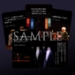 [4 stamps] Clear card with lines from Act 1 *One random card out of 5 types画像