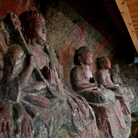 Sugao Cliff Buddha画像