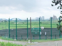 多摩川沿いの河川敷 3球場画像